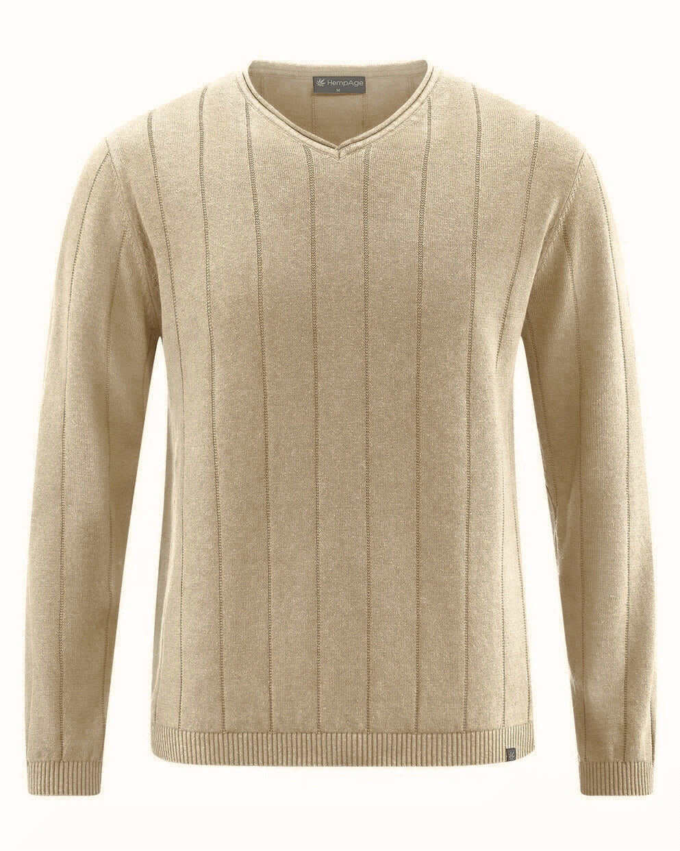 Nachhaltiger Pullover aus Hanf und Bio-Baumwolle, Fairtrade und OEKO-TEX zertifiziert