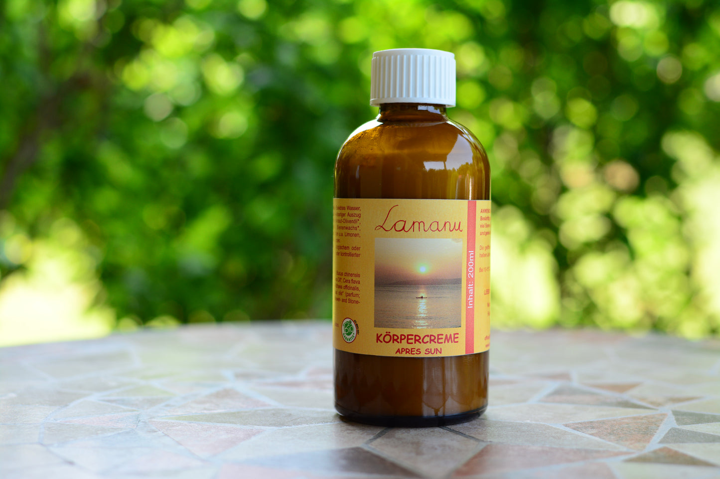 LAMANU Body Cream Apres Sun "wonderful after sunbathing"