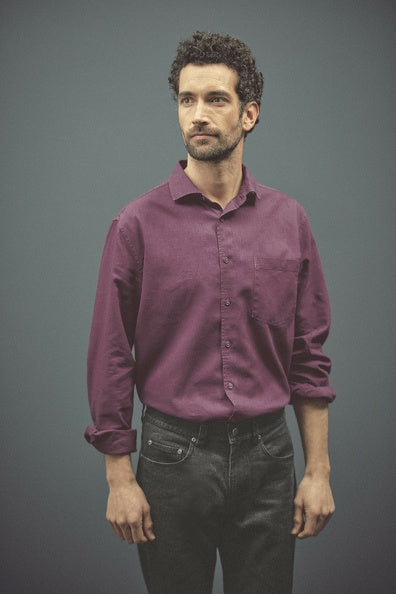 Elegant hemp business shirt | Men Normal Fit | DH035 