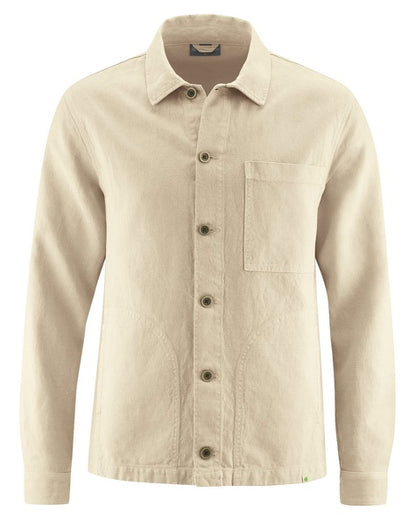 Veste chemise surdimensionnée en chanvre | Coupe régulière UNISEXE | DH716 