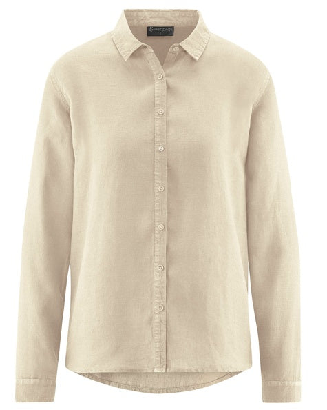 100% PURE hemp blouse | Women's Relaxed Fit | DH186 