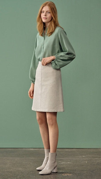 A-line hemp skirt | Women | DH191
