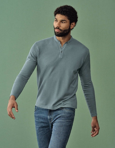 Hemp long sleeve shirt | Men Casual Fit | DH827 