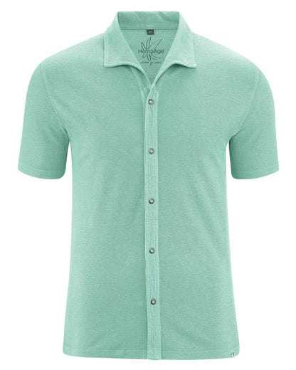 Hemp Jersey Pique Shirt | Men Normal Fit | DH057 