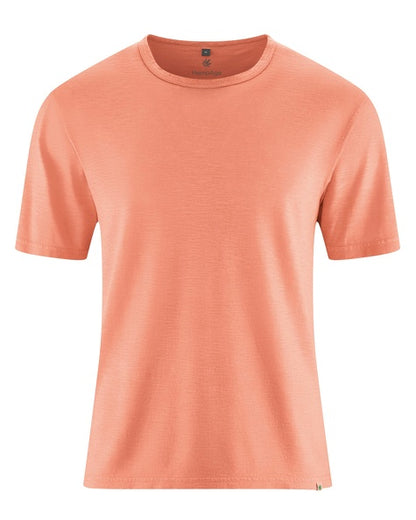 T-shirt en jersey flammé de chanvre | Hommes Coupe normale | DH846 