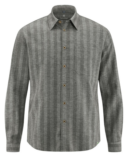 Striped hemp casual shirt | Men Casual Fit | DH062