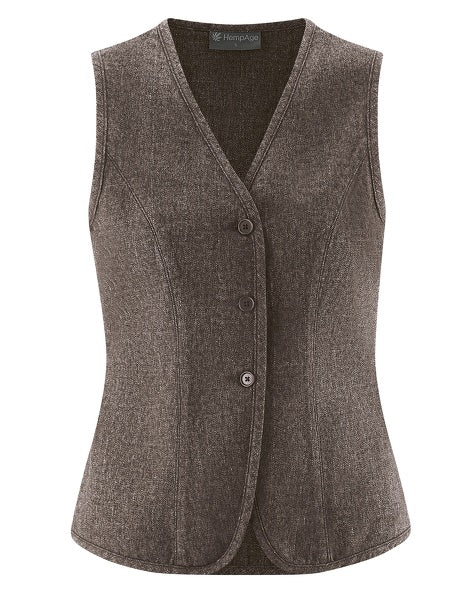 Gilet sergé | Coupe normale pour femmes | DH764