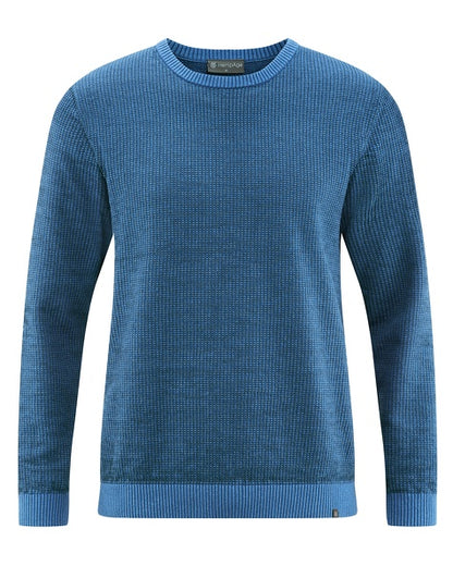 Two-tone hemp knitted sweater | Men Normal Fit | LZ346