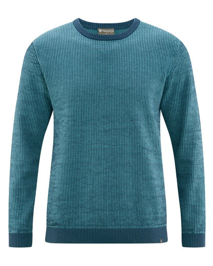 Two-tone hemp knitted sweater | Men Normal Fit | LZ346