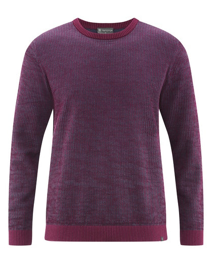 Two-tone hemp knitted sweater | Men Normal Fit | LZ346