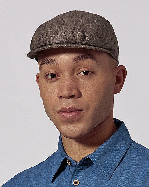 Twill Flat Cap | BJ423