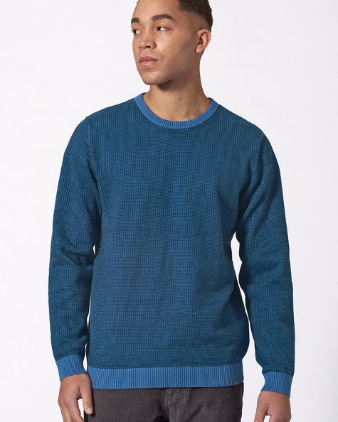 Zweifarbiger Hanf Strickpullover | Men Normal Fit | LZ346