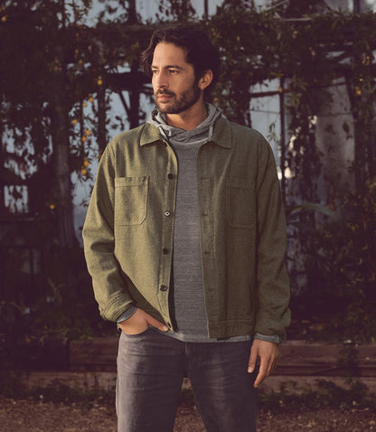 Veste Pepita en chanvre | Coupe classique homme | DH723