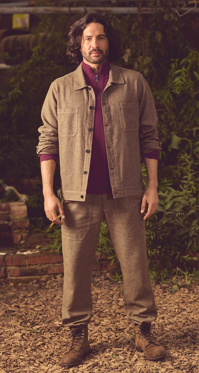 Pantalon en chanvre Pepita | Homme | DH515