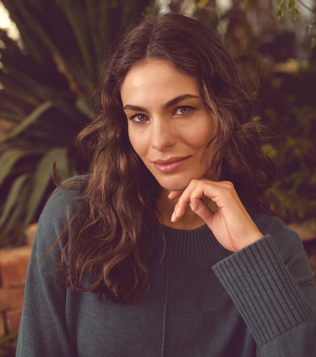 Pull ras du cou en chanvre | Coupe standard femme | LZ354