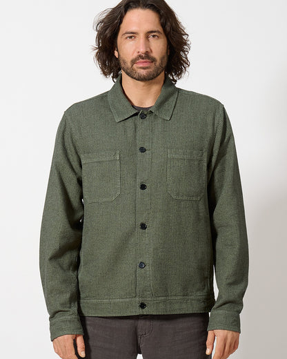 Veste Pepita en chanvre | Coupe classique homme | DH723