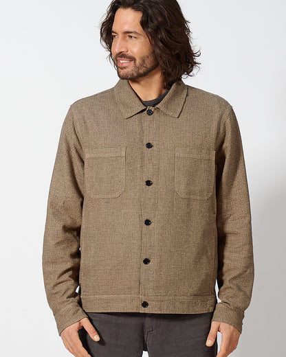 Veste Pepita en chanvre | Coupe classique homme | DH723