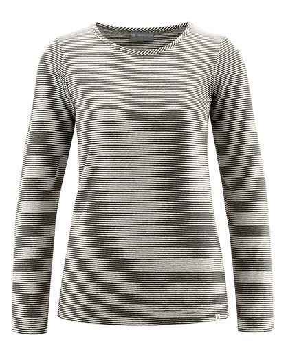 Chemise rayée à manches longues en chanvre | Coupe classique femme | DH679