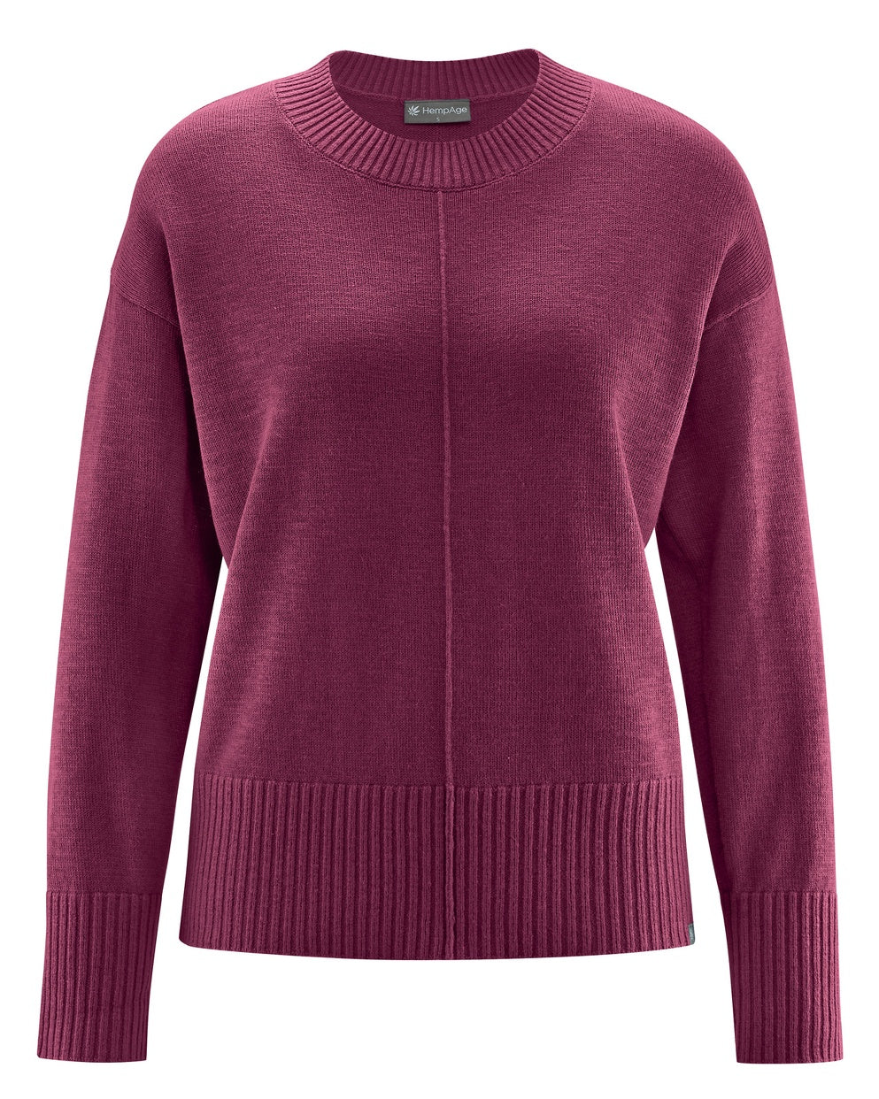 Pull ras du cou en chanvre | Coupe standard femme | LZ354