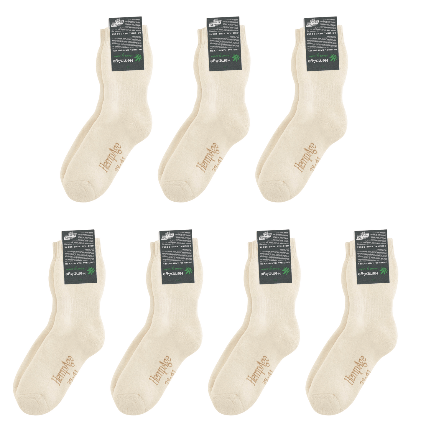 Hemp terry socks | BL002