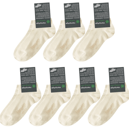 42% hemp sneaker socks | BL006