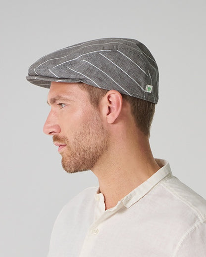 Casquette plate rayée | BJ422 