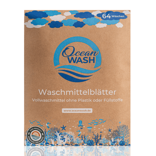 OceanWash detergent sheets | Cotton scent ☁️