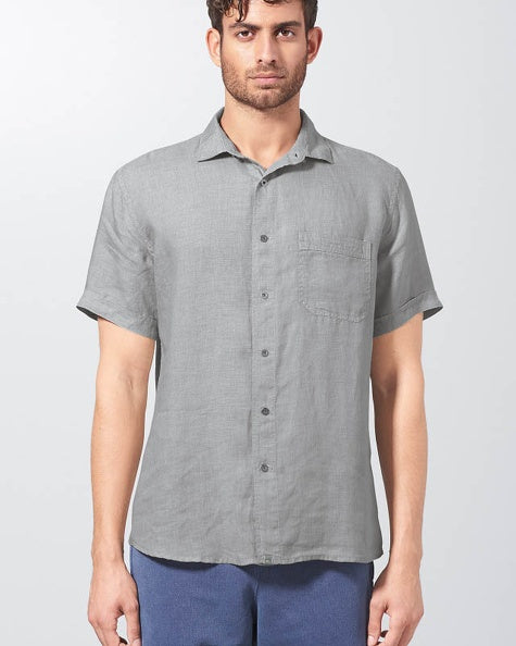 100% PURE Hemp Short Sleeve Shirt | Men Normal Fit