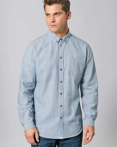 Buttondown Hemp Shirt | Men Normal Fit | DH059 