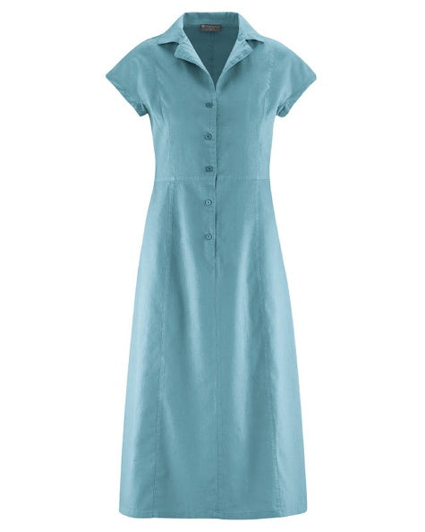 Robe chemise en chanvre | Coupe normale pour femmes | DH146 