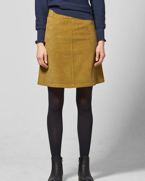 A-line hemp corduroy skirt | Women | DH169