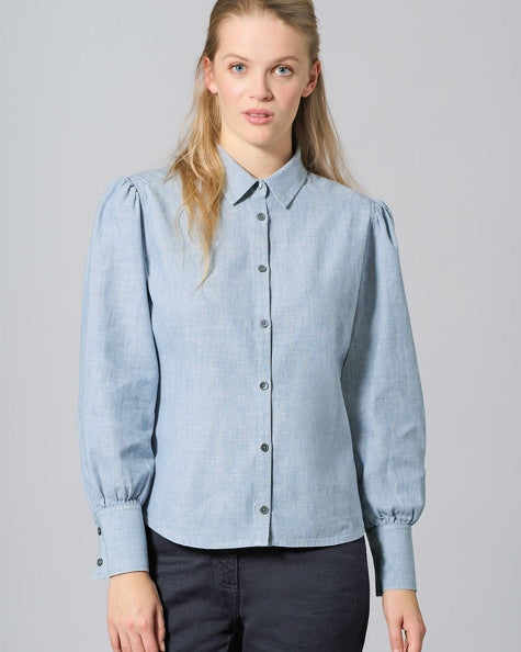 Modern hemp cuff blouse | Women Normal Fit | DH196 
