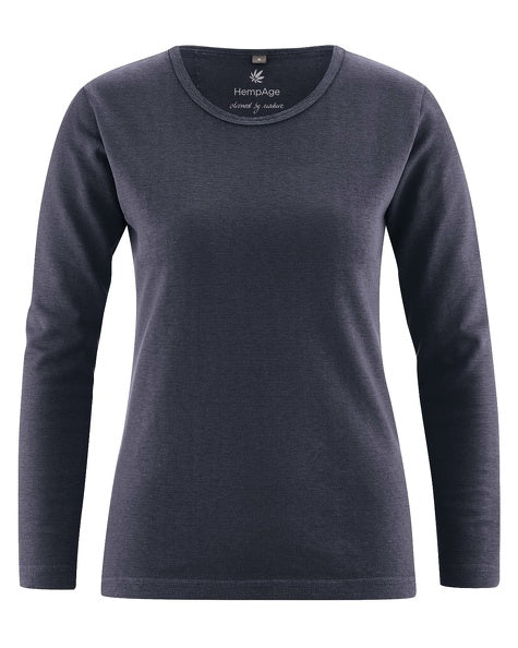 Basic Hanf Langarmshirt | Women Slim Fit | DH207