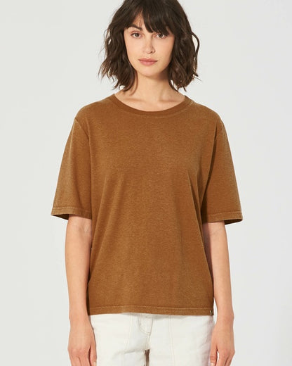 Hemp combo T-shirt | Women's Relaxed Fit | DH282 