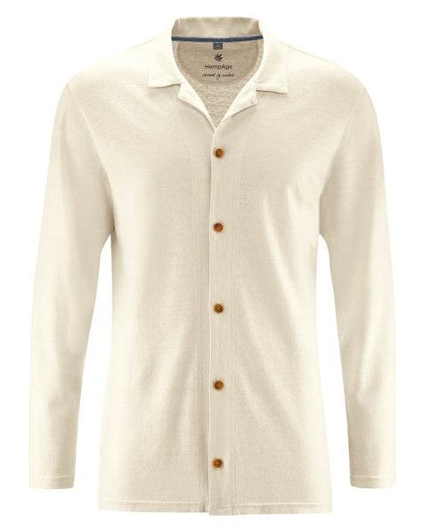 Soft hemp pajama shirt | UNISEX Normal Fit | DH455