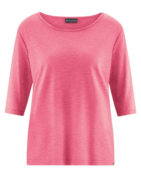 Half Sleeve Hemp T-Shirt | Women's Relaxed Fit | DH670