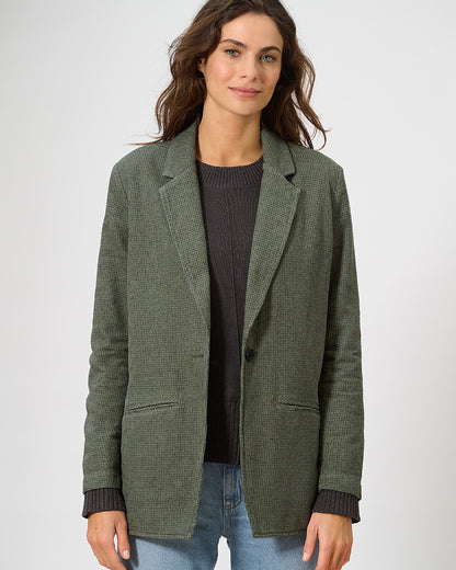 Blazer oversize en chanvre Pepita | Coupe standard | DH766