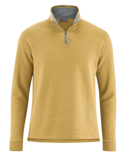 Straight hemp sweater | Men Casual Fit