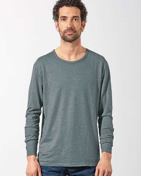 Classic hemp long sleeve shirt | Men Normal Fit | DH843 