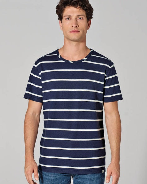 Hemp Stripe T-Shirt | Men Normal Fit | DH848 