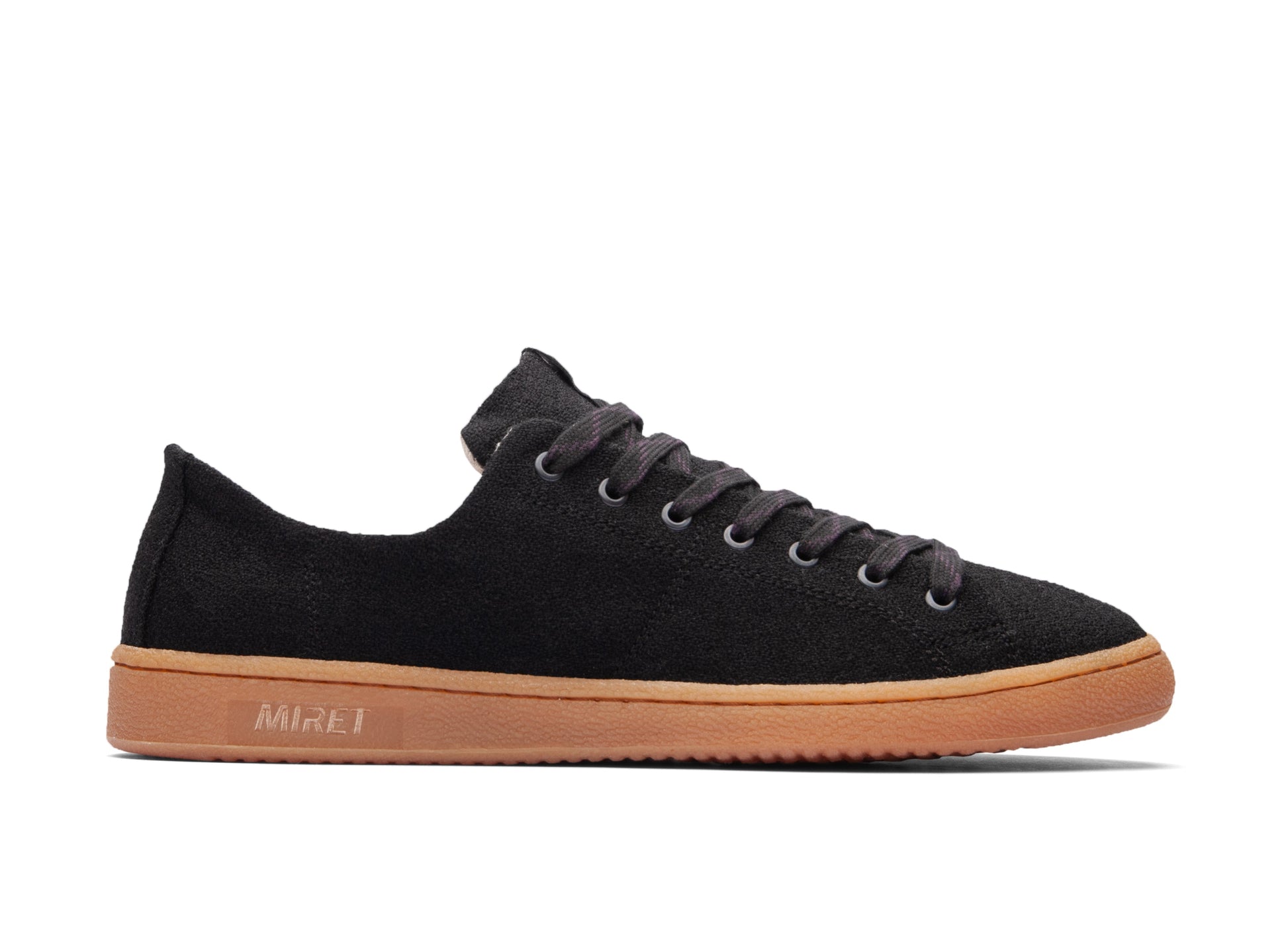 LESHY Black Honey | Nachhaltige Sneakers | Seitenansicht