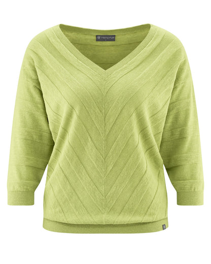 Nachhaltiger Sweater aus Hanf und Bio-Baumwolle – Fairtrade, OEKO-TEX zertifiziert