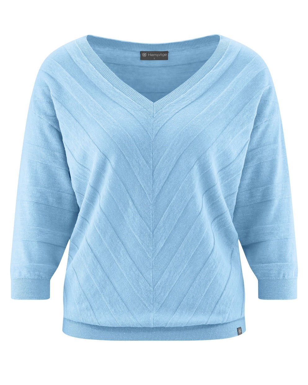 Nachhaltiger Sweater aus Hanf und Bio-Baumwolle – Fairtrade, OEKO-TEX zertifiziert