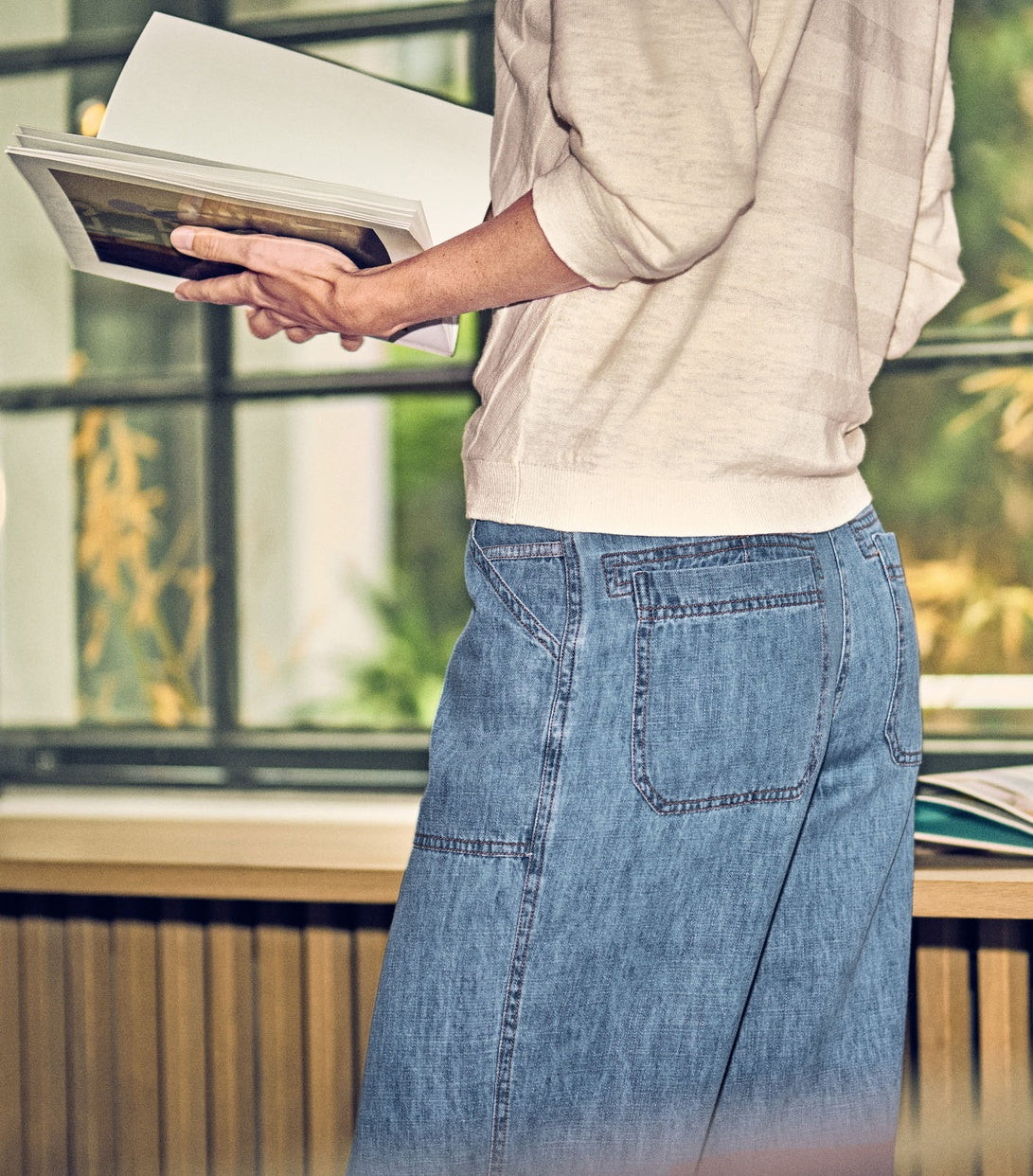 Nachhaltiger Sweater aus Hanf und Bio-Baumwolle – Fairtrade, OEKO-TEX zertifiziert