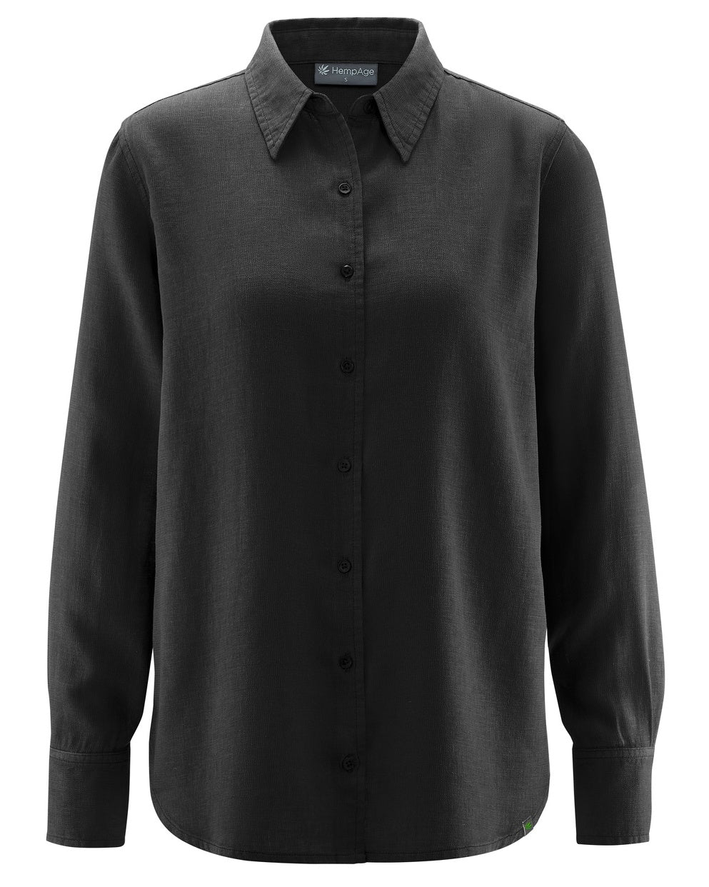 Nachhaltige Bluse aus Hanf und Bio-Baumwolle