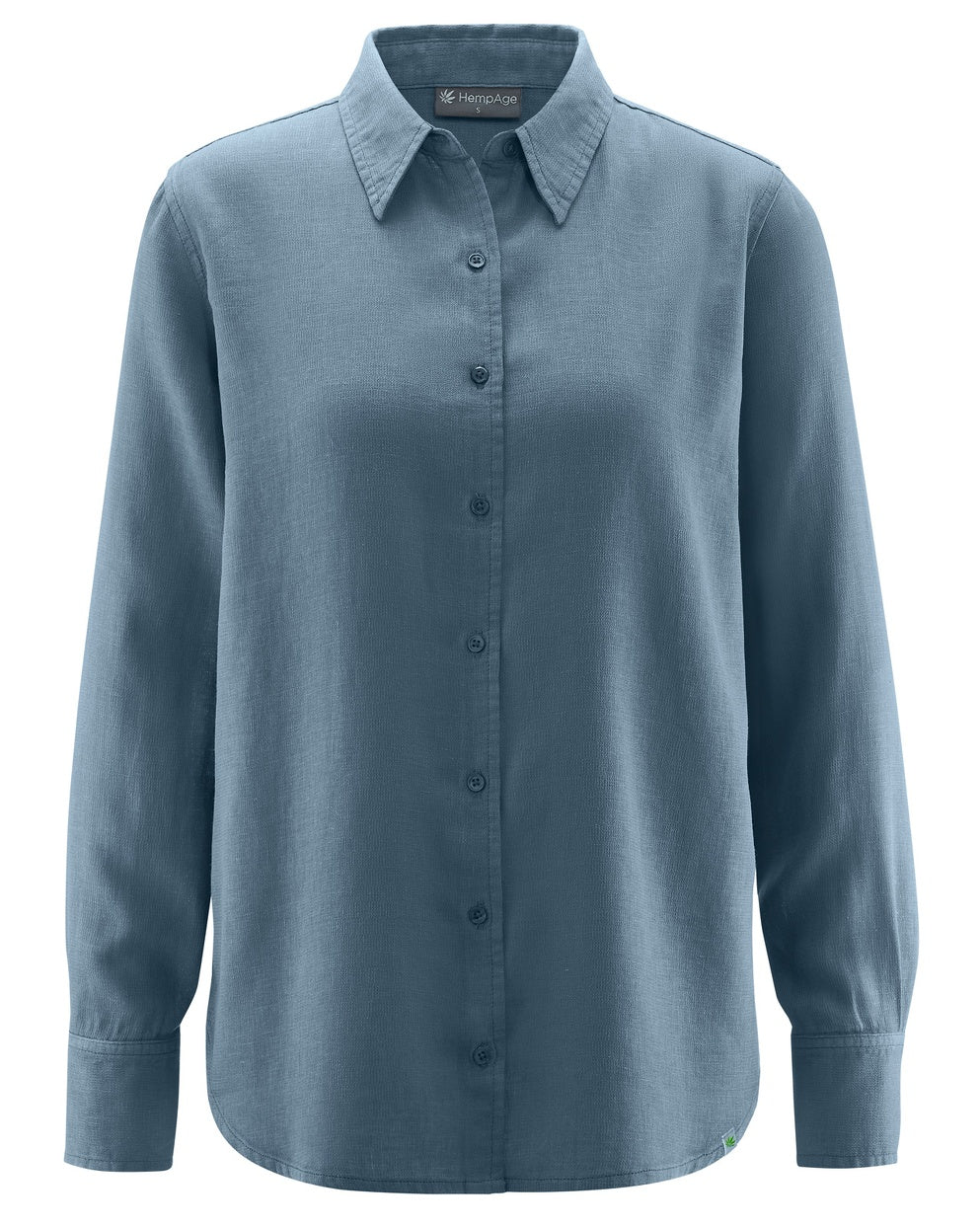 Nachhaltige Bluse aus Hanf und Bio-Baumwolle