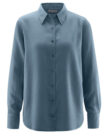 Nachhaltige Bluse aus Hanf und Bio-Baumwolle