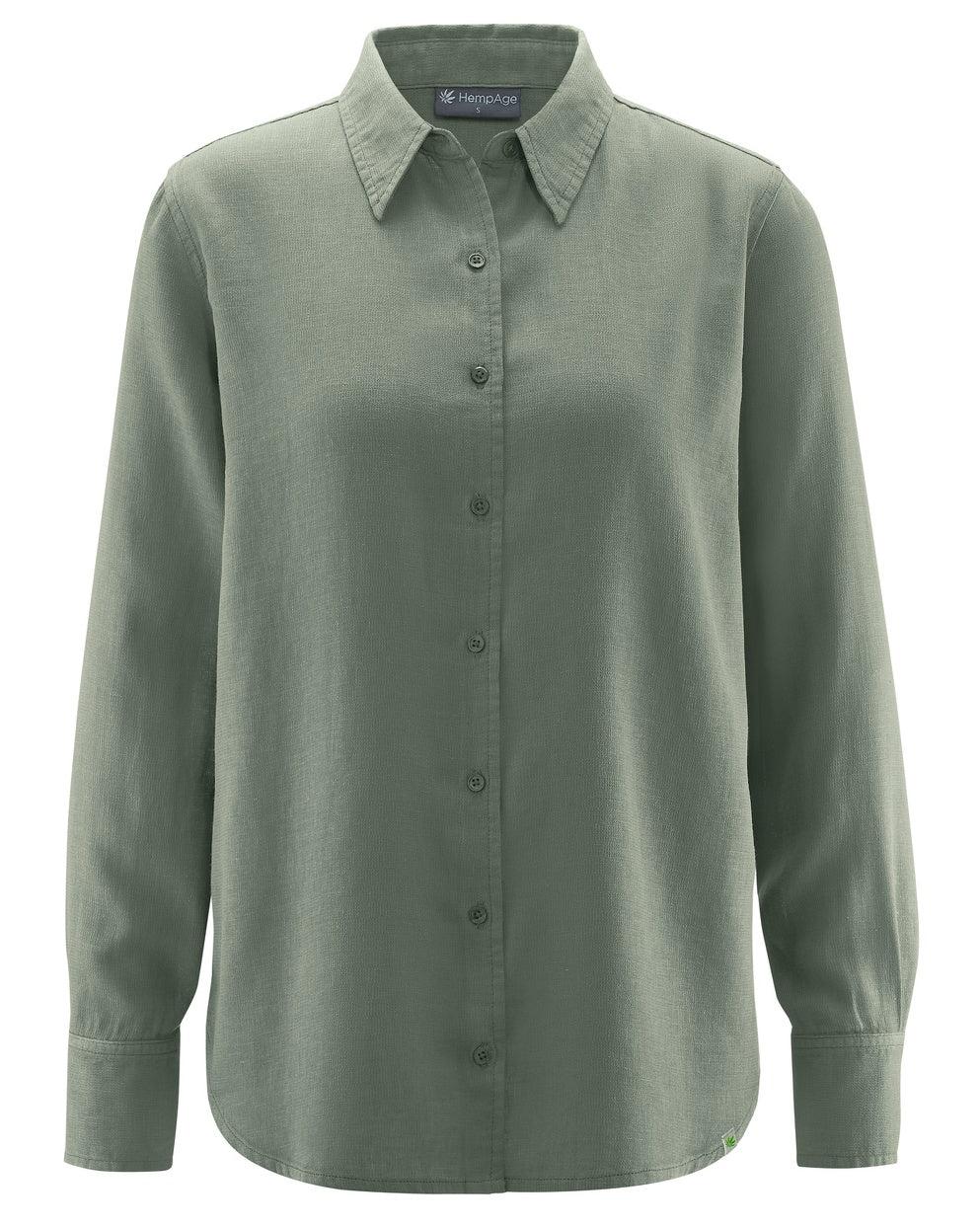 Nachhaltige Bluse aus Hanf und Bio-Baumwolle