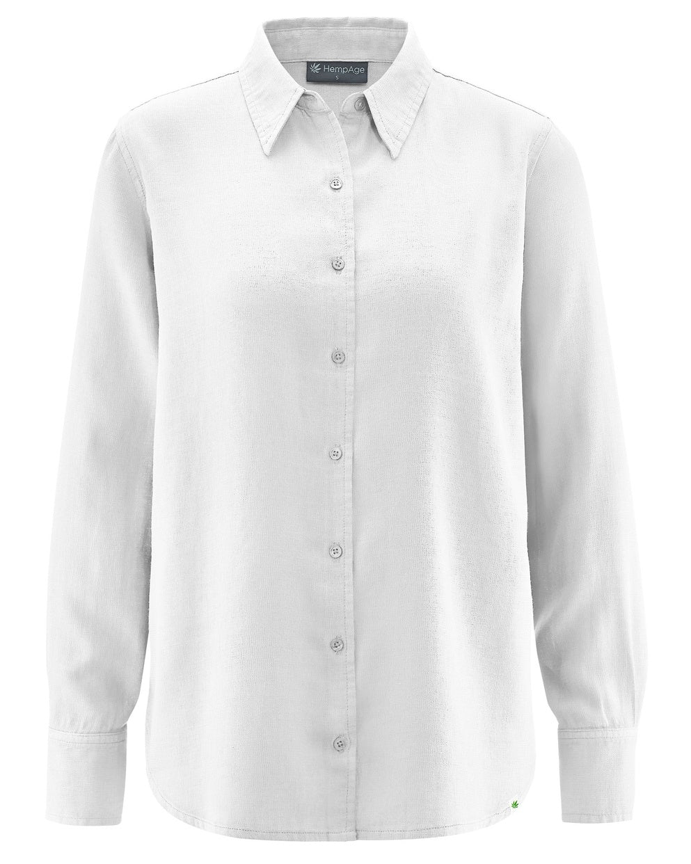 Nachhaltige Bluse aus Hanf und Bio-Baumwolle