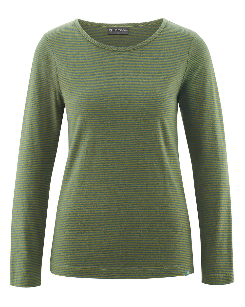 Nachhaltiges Langarmshirt aus Hanf und Bio-Baumwolle